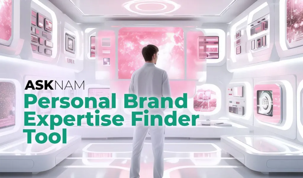 AskNam Personal Brand Expertise Finder Tool
