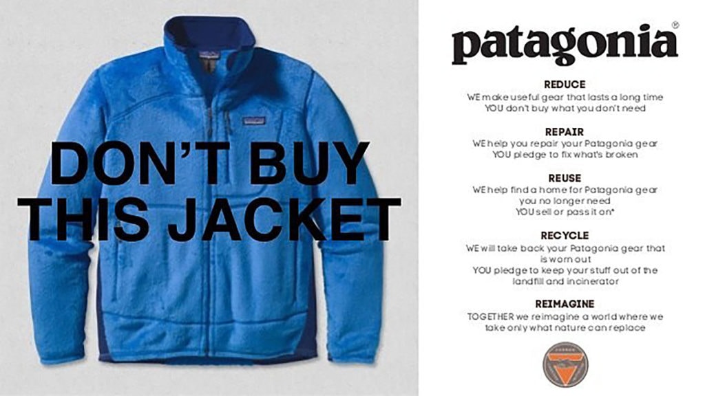 Patagonia Don't Buy This Jacket Ad Campaign Brand Authenticity