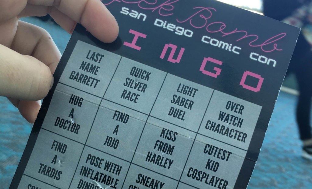 Comicon Scavenger Hunt