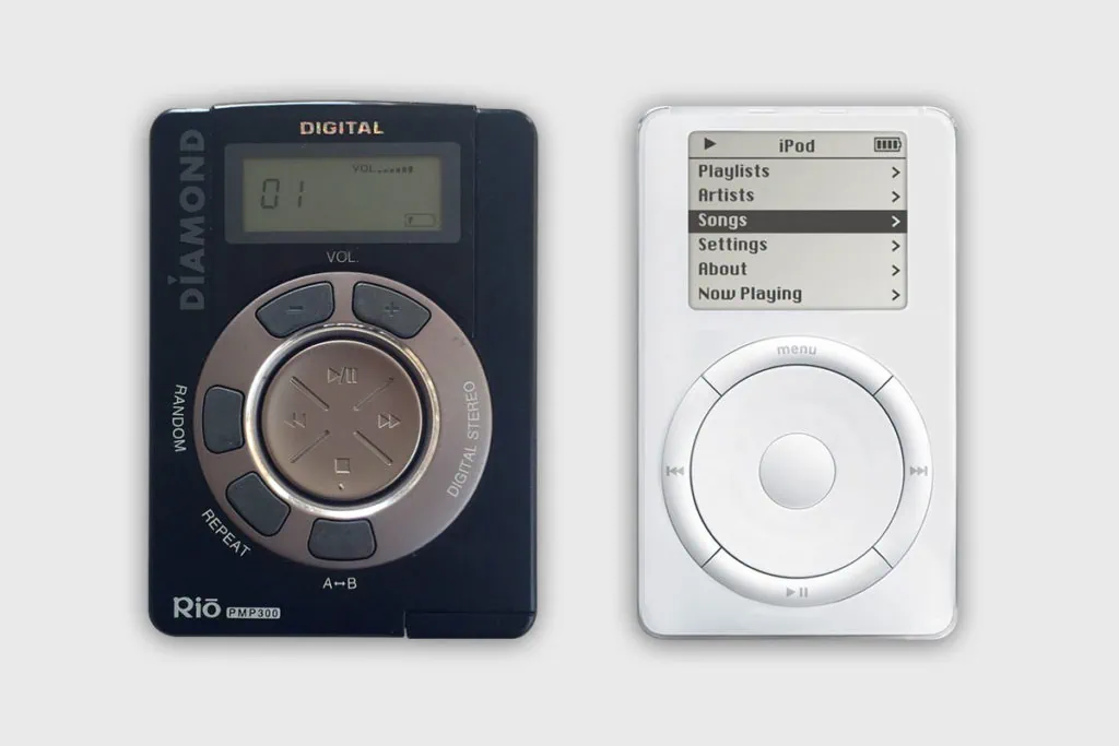 Human-Centered Design - Diamond Rio vs Apple iPod