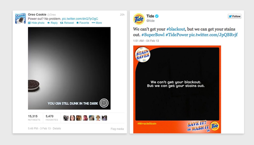 Oreo Tide Micro moment
