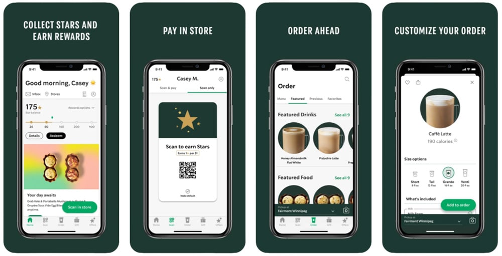 Starbucks rewards system
