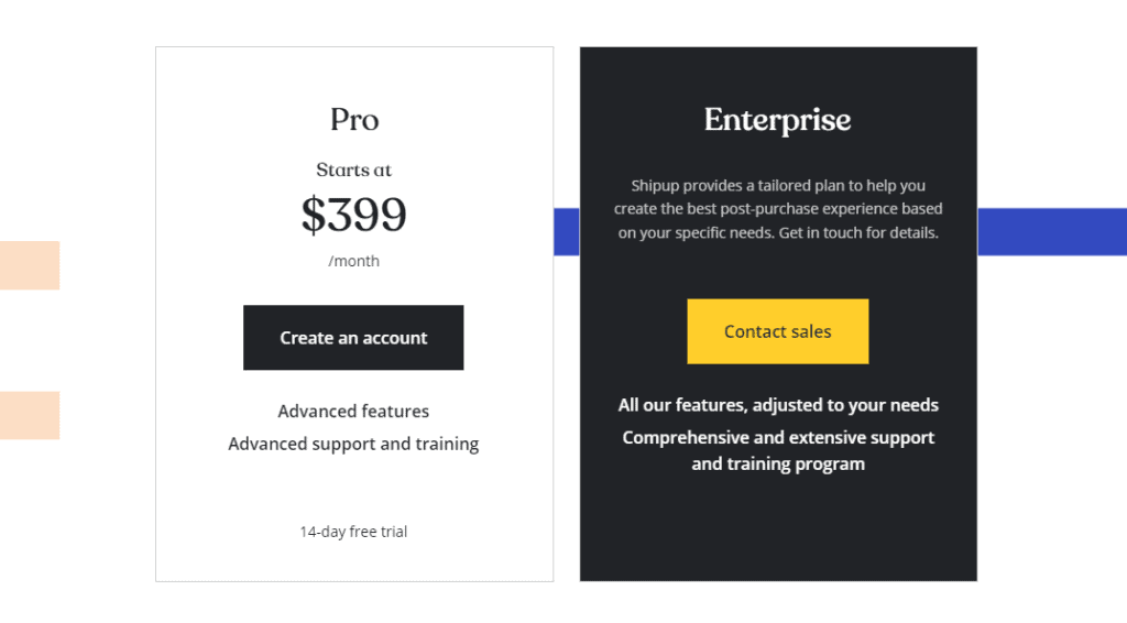 shipup pricing
