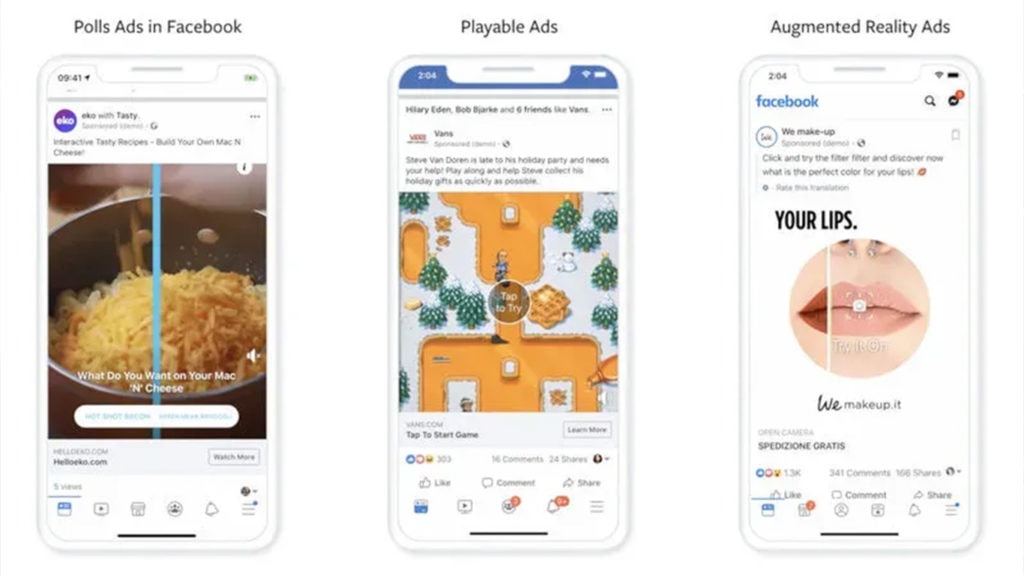 Facebook Interactive Ads