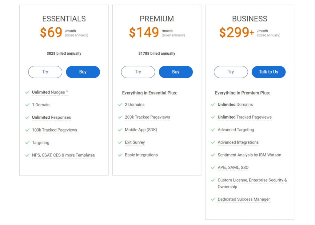 qualaroo pricing