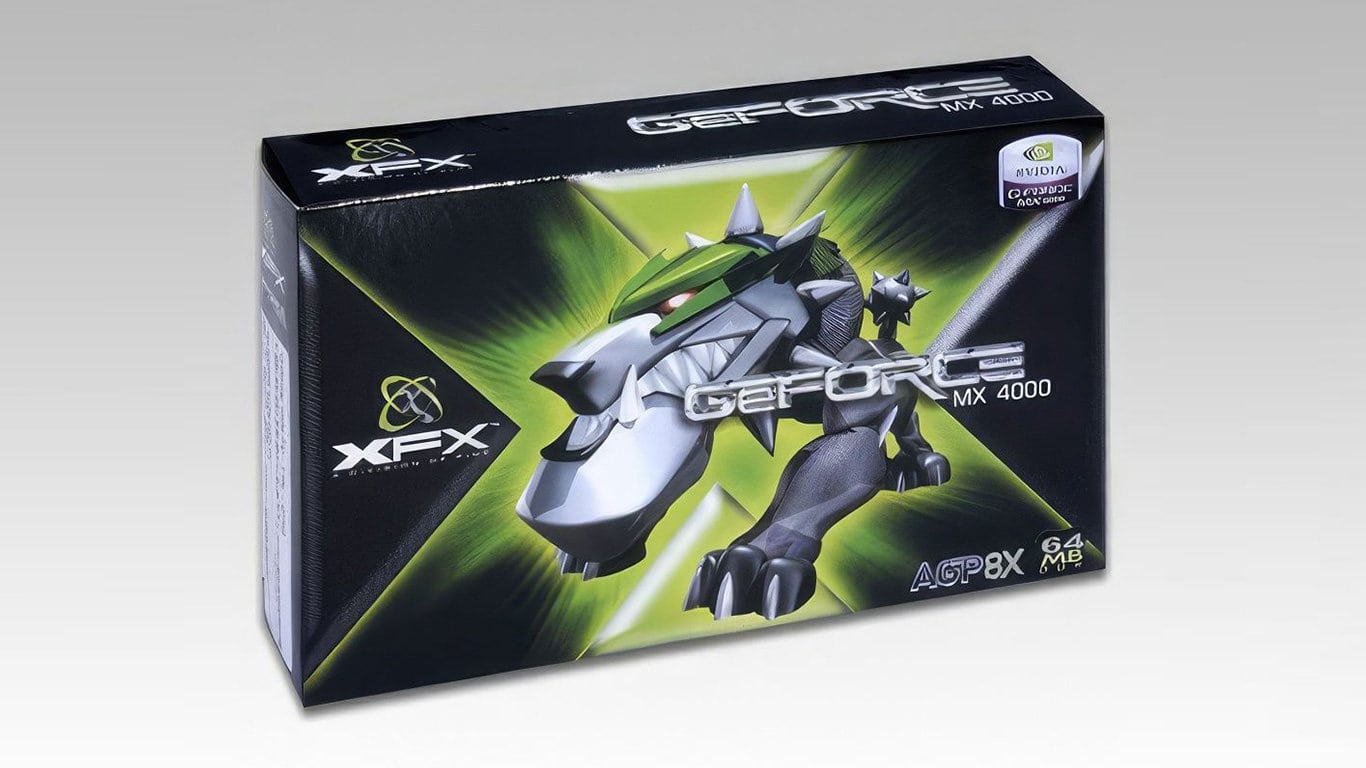 xfx geforce mx 4000 packaging - the Quarter-Billion Dollar Brand