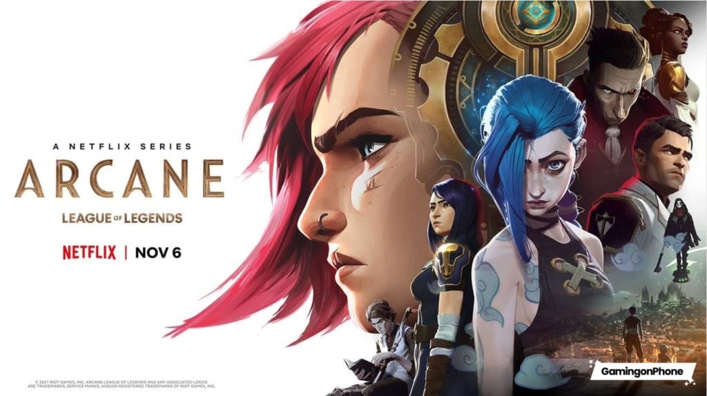 Netflix Arcane League Of Legends Anime Collaboration