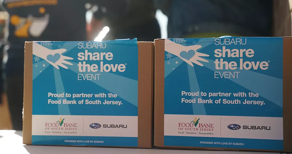 Subaru Food Bank Drive