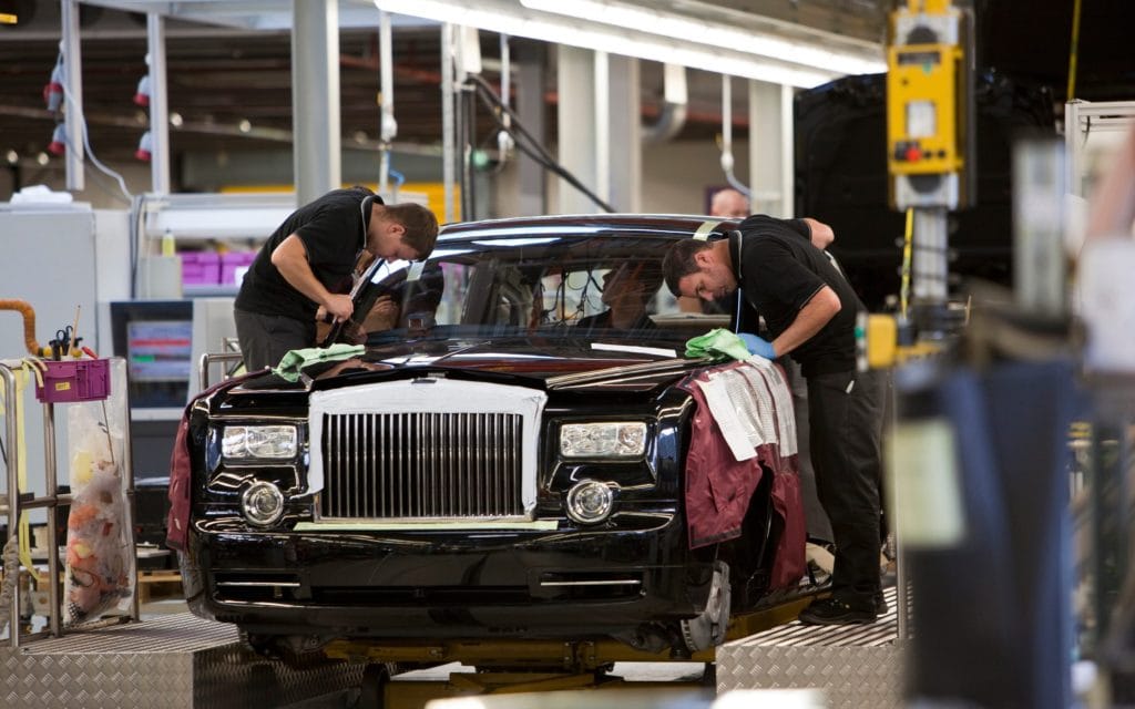 ROLLS ROYCE GHOST factory