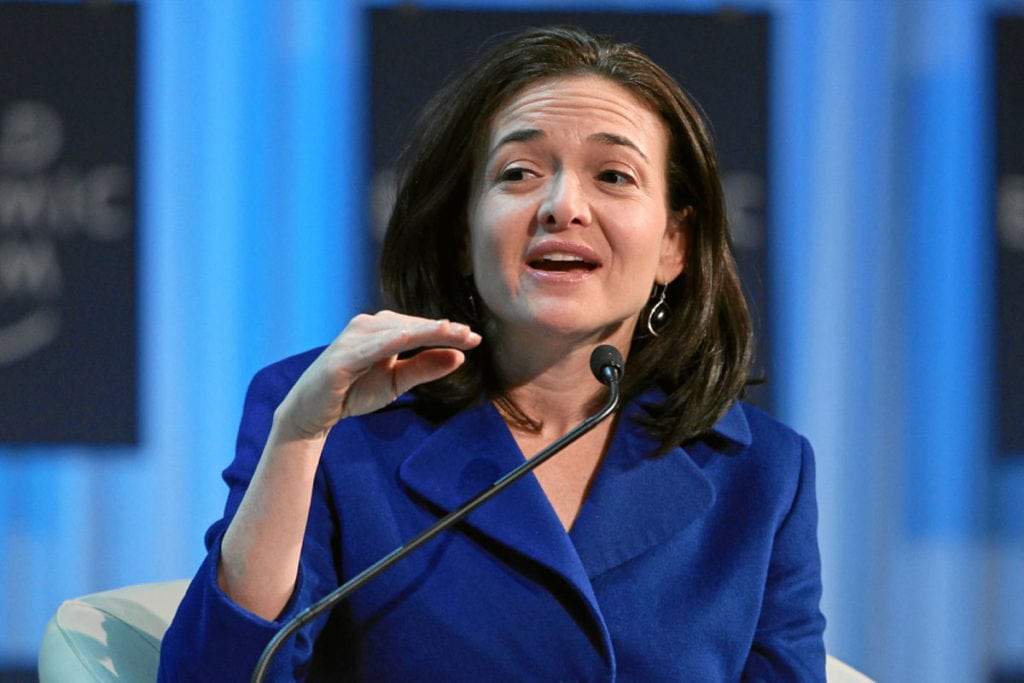 Sheryl Sandberg - COO of Facebook at World Economic Forum in Davos
