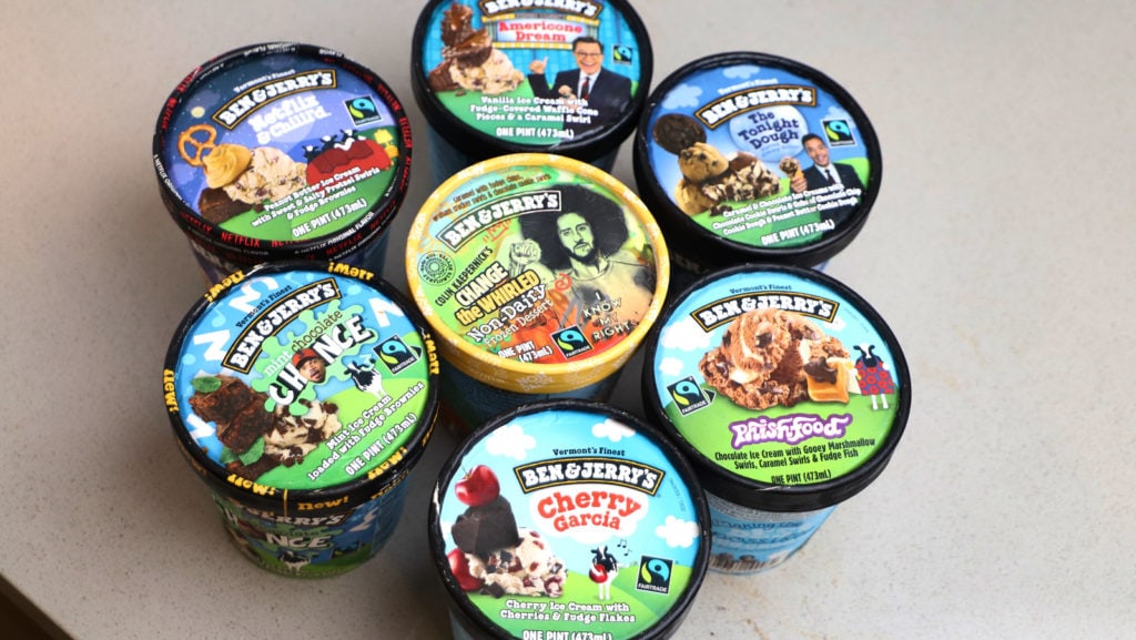 Ben and Jerry's brand personality through social causes