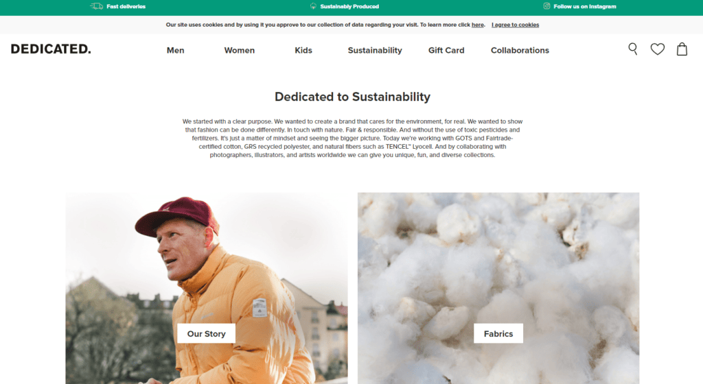 dedicated sustainability promise