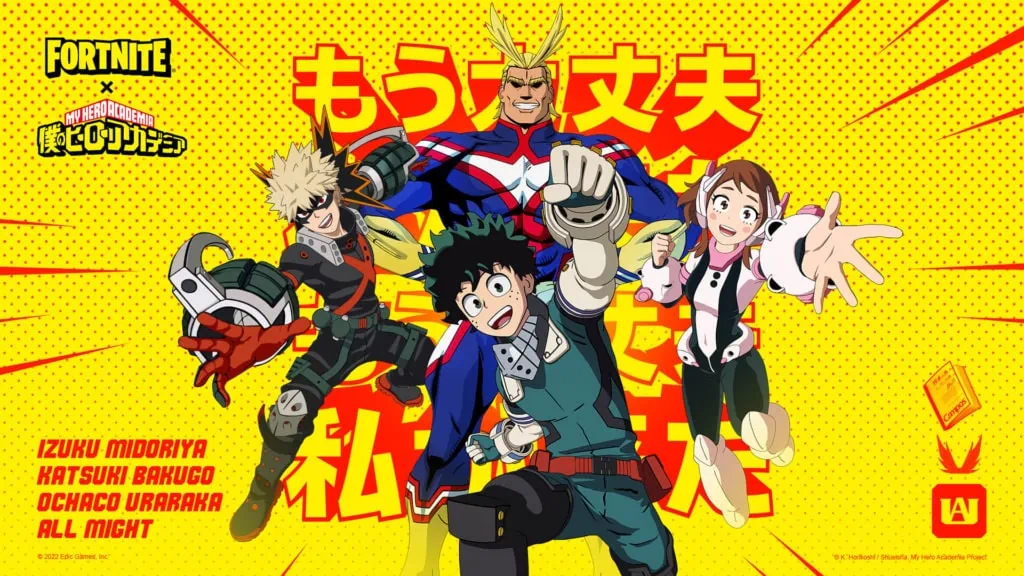 My Hero Academia Collabs with Esports' TSM