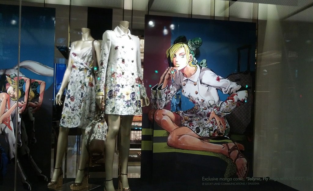 Gucci Jojo's Bizarre Adventure Star Ocean Collaboration 