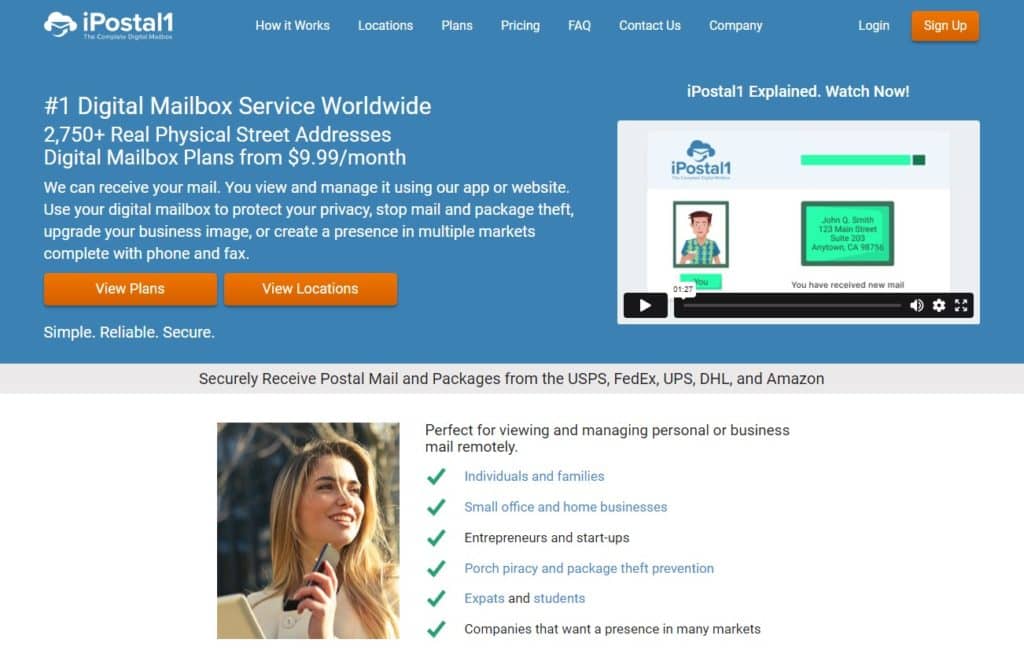 ipostal1 website