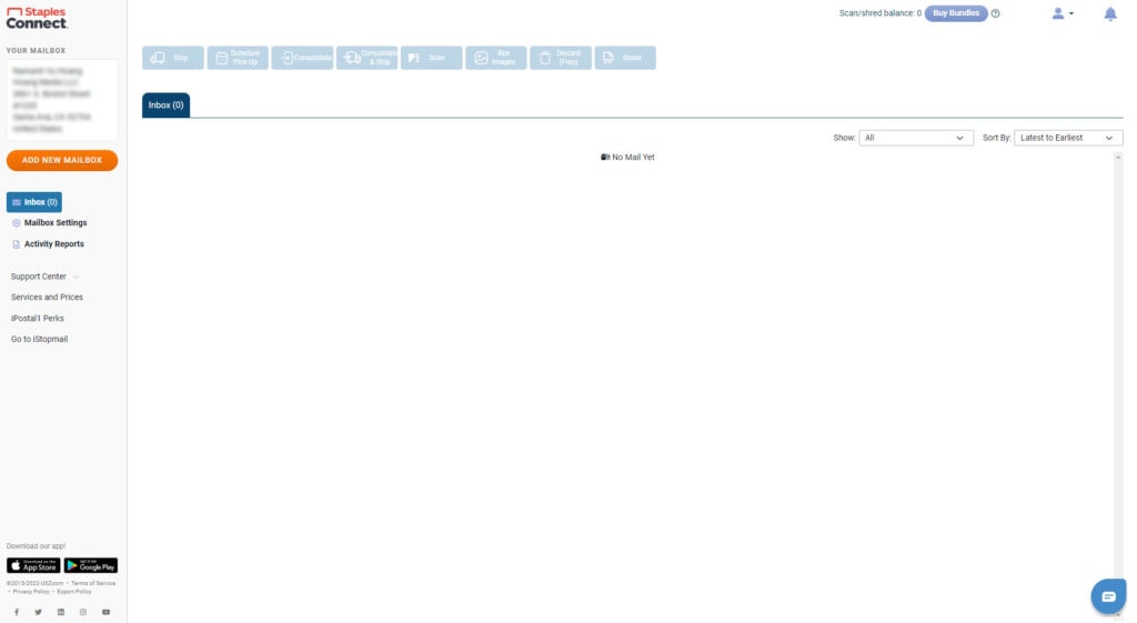 iPostal1 Interface
