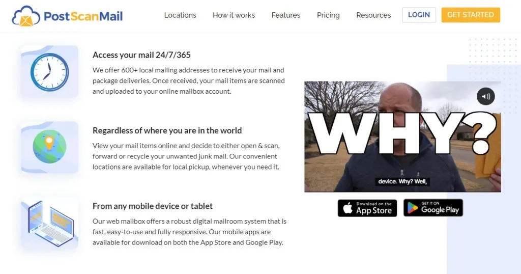 postscanmail website