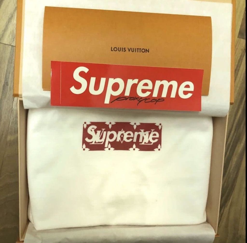 Supreme Louis Vuitton Luxury Branding Collaboration