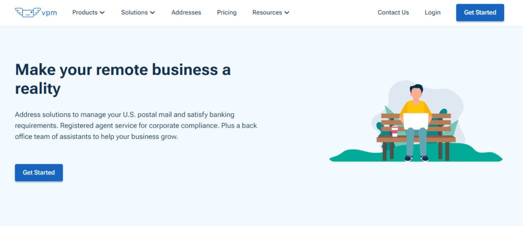 virtaulpostmail website