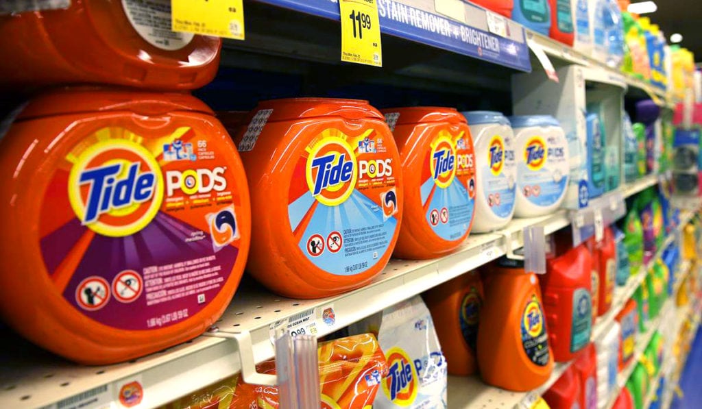 Tide on Retail Shelves for Brand Awareness