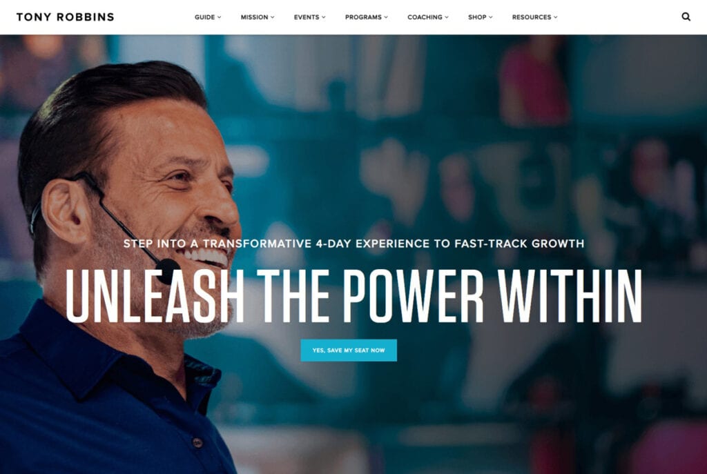 Tony Robbins - High Ticket Affiliate Marketing with courses and experiences