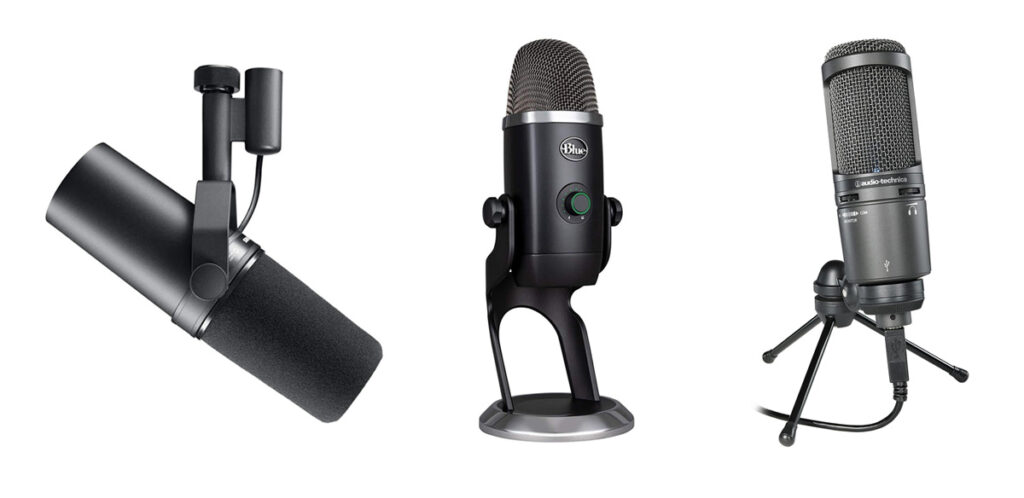 best microphones for Vtubing and Vtubers